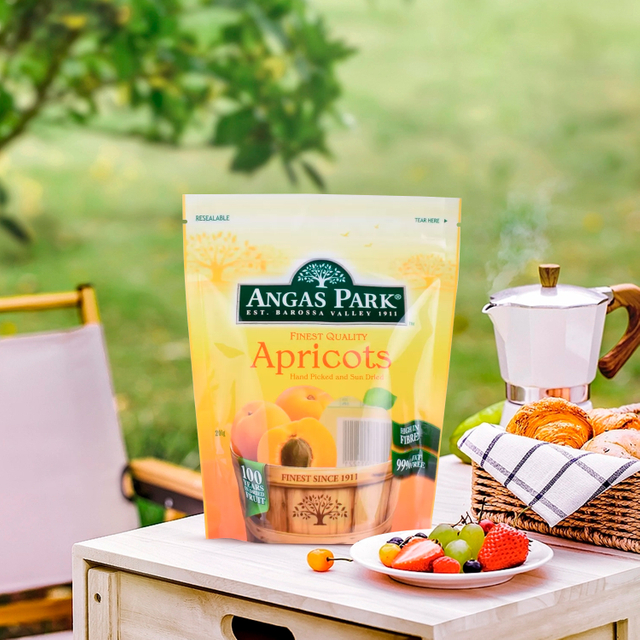 Recyclable Mango Sanck Bags with Frosted Window