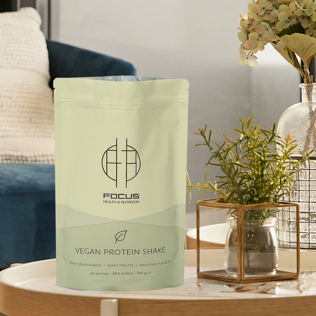 Eco Friendly Carbon Neutral Plastic Packaging Supplements Pouches