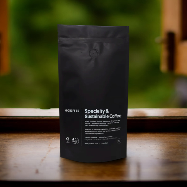 Post Consumer Recycled Stand Up Coffee Bean Pouches