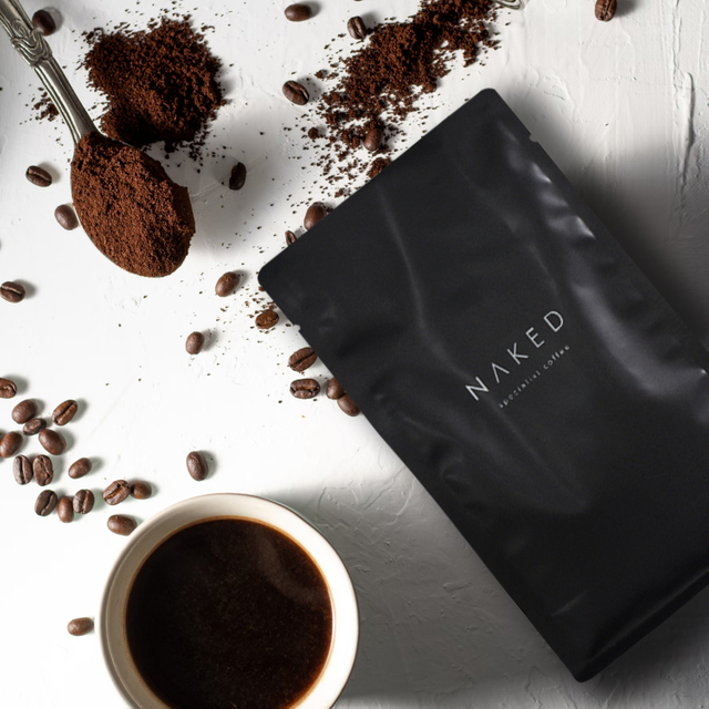 Custom Printing Flat Bottom Coffee Bag with Zipper Recyclable