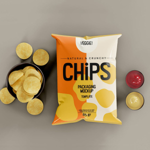 Personalized Chips Wrapper Back Sealed Empty Variety Plain Chip Bags