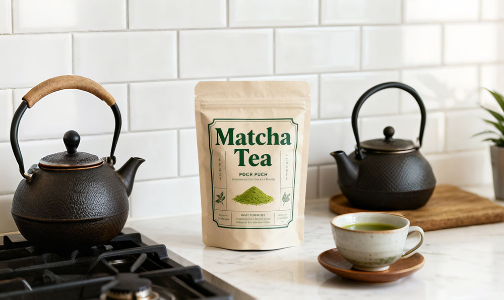 matcha tea bag
