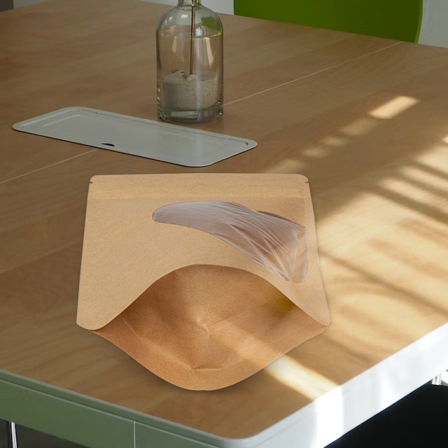 Custom Printed Eco-friendly Packaging Paper Food Wrap Compostable Food Wrapper bags for Cookie