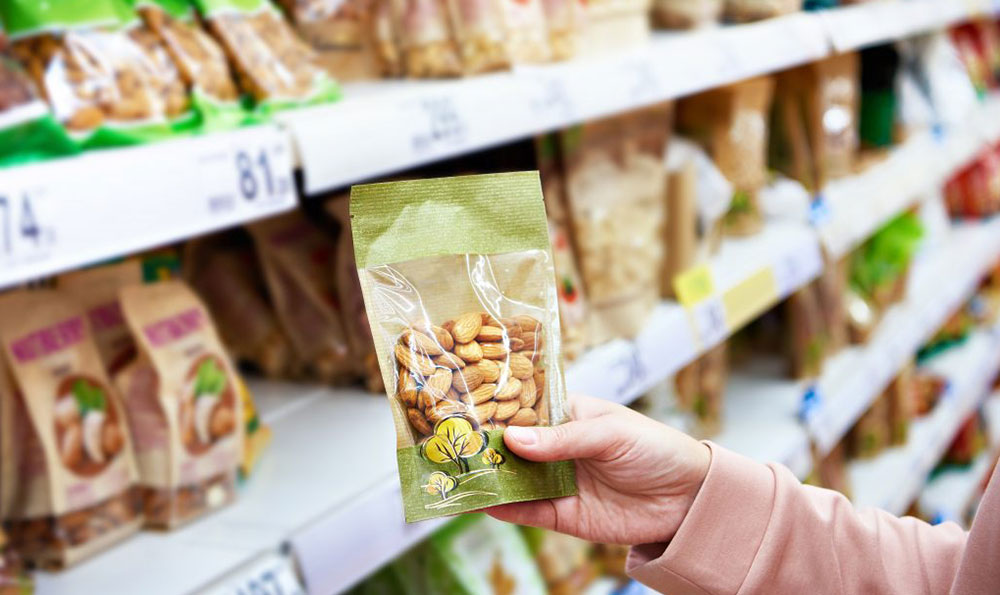 flexible packaging stand up pouch