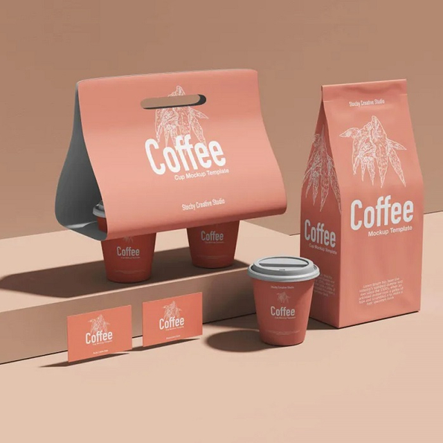 Best Custom Printed Stand Up Coffee Pouches with Valve