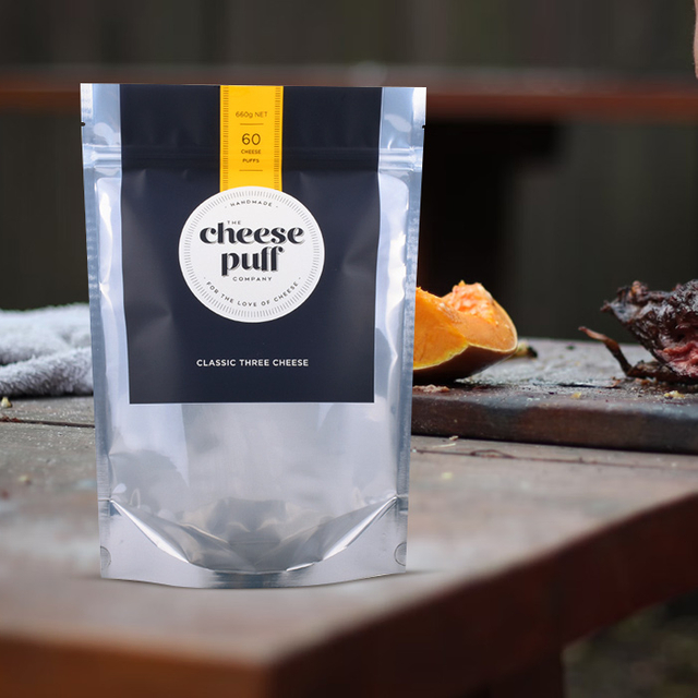 Custom Size Clear Compostable Organic Cookies Bags with Zipper