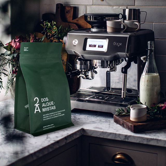Custom Eco Compostable Coffee Bags with Valve