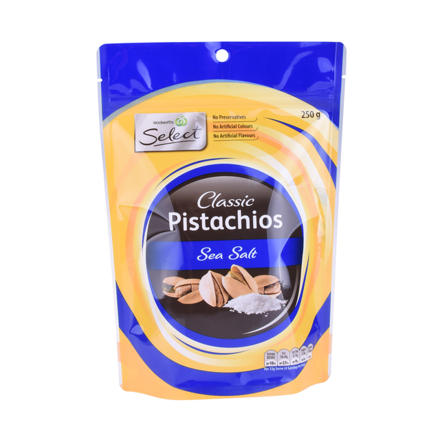 Recyclable Organic Cashew Nut Bags with Zip Lock