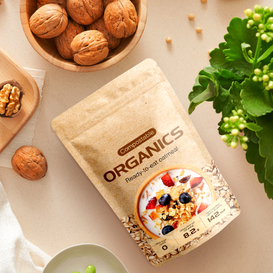 Post Consumer Recycled (PCR) Granola Bags