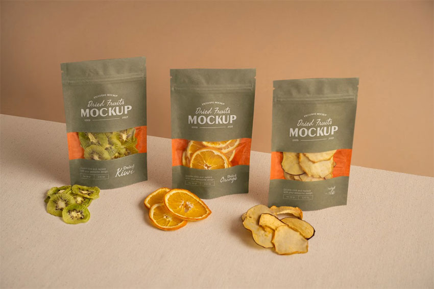 compostable dried fruit bags