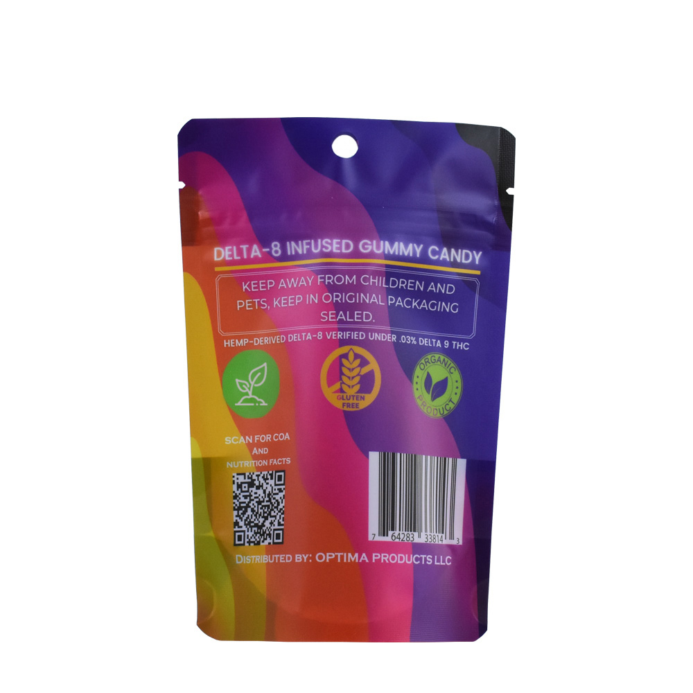 Fully Recyclable - Recycle Code 4 LDPE Stand Up Pouch for Dry Goods Packaging