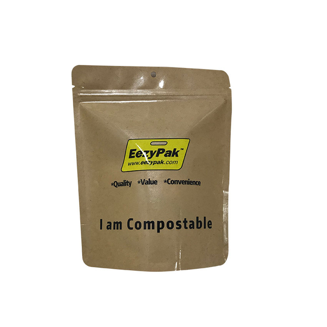 Custom Logo Compostable Material Custom Stand Up Pouches Wholesale