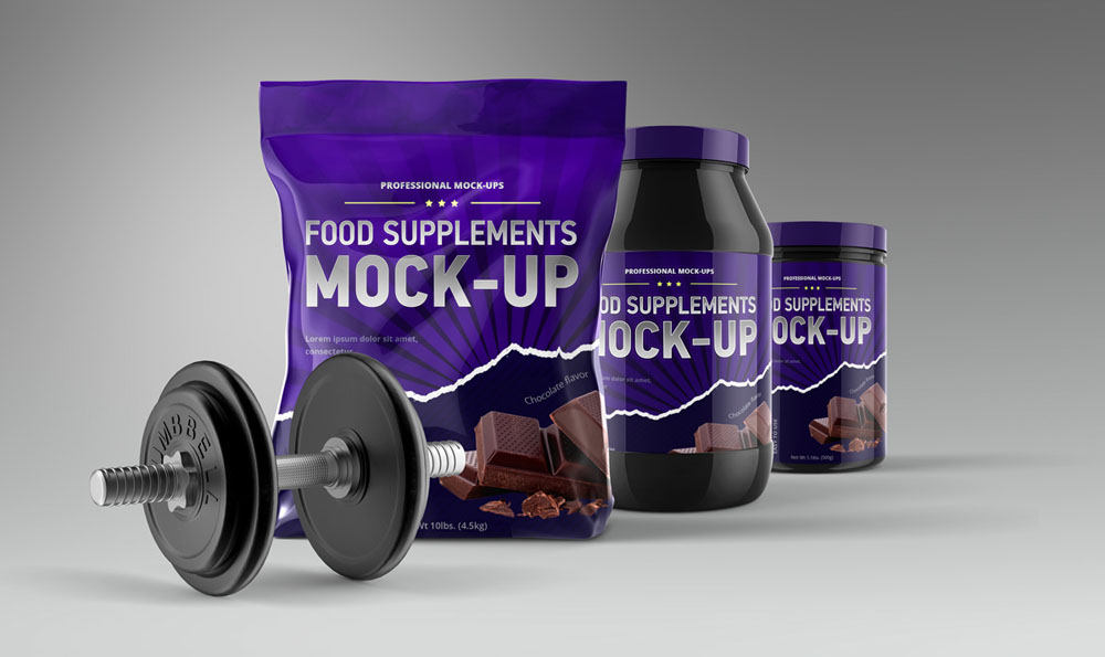 supplements packaging