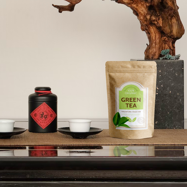 Environmentally Friendly Loose Leaf Packaging Bag with Zipper
