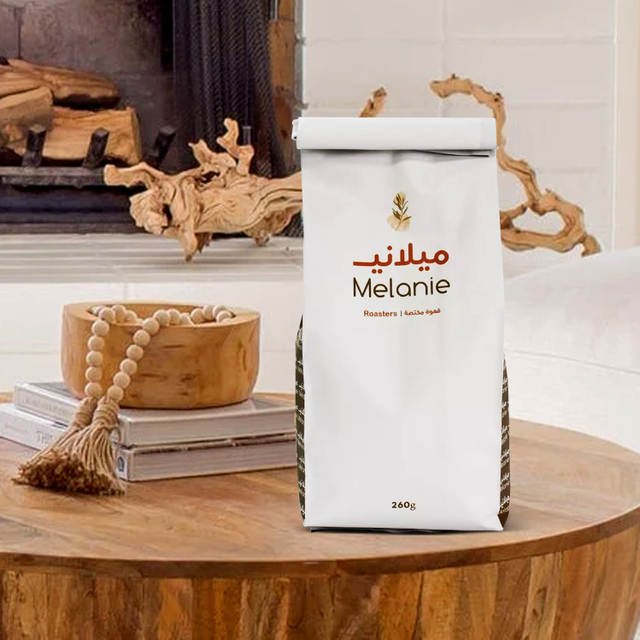 Recyclable Side Gusset Coffee Bag with Tin Tie