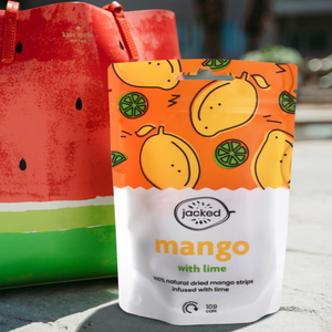 Eco Recyclable Stand Up Dried Mango Resealable Zipper Bags