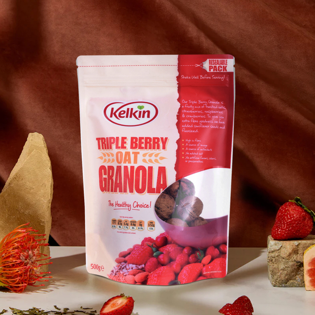 Custom Organic Granola Bags