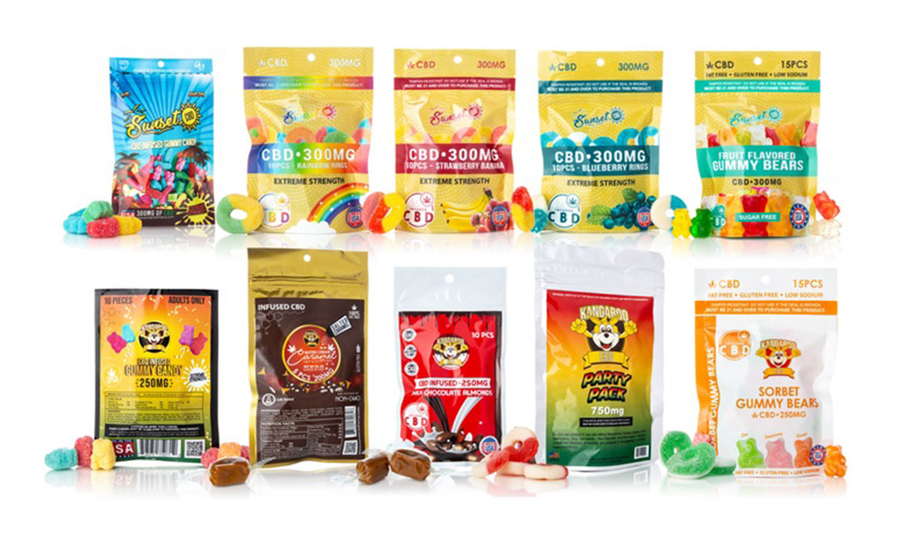THC gummies pouches