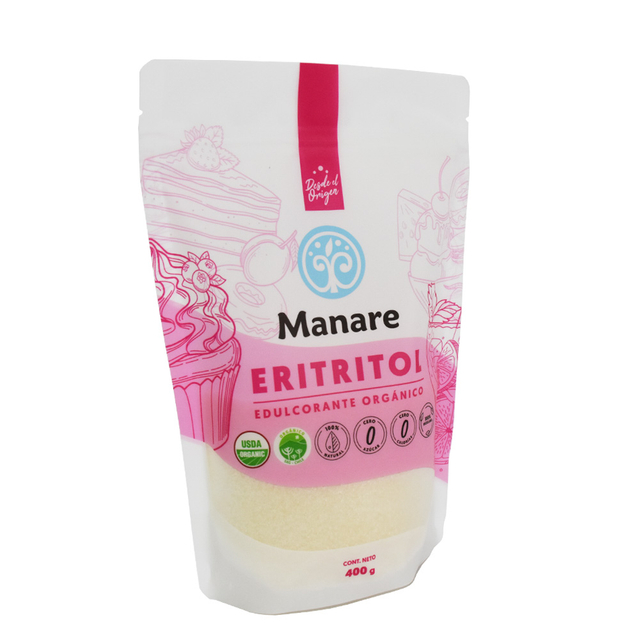 100% Eco-friendly Sustainable Recyclable Packaging Bags for Organic Sugar