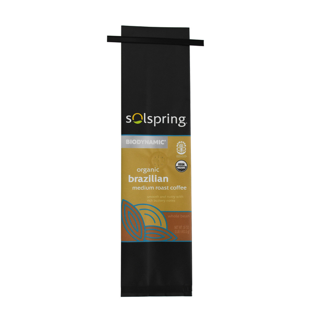 Food Safe Recyclable Side Gusset Bags for Organic Tea Leaves And Coffee Bean