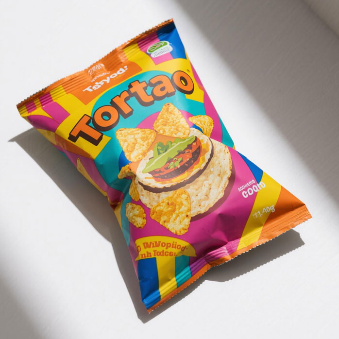Eco Food Packaging Plastic Roll Film for Tortilla Chips Bag