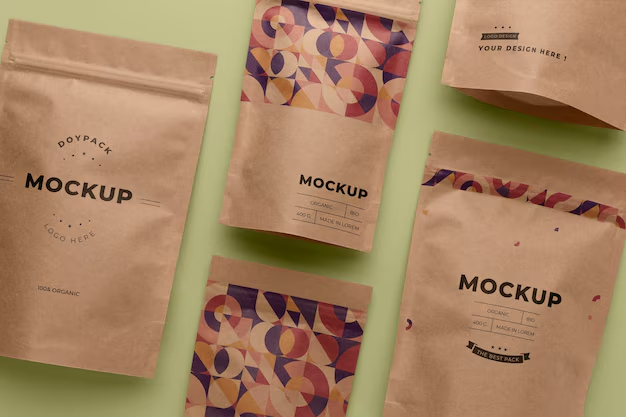 kraft paper coffee bags