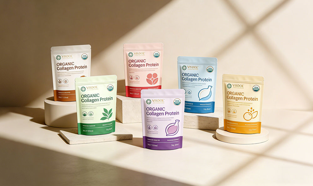 collagen sachet packaging