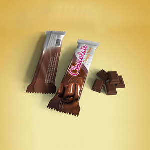 Laminated Recyclable Color Printed Roll Stock Packaging for Chocolate Bar