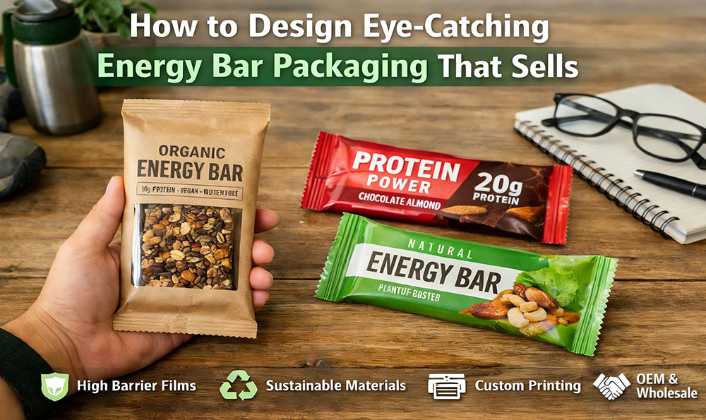 energy bar packaging bags
