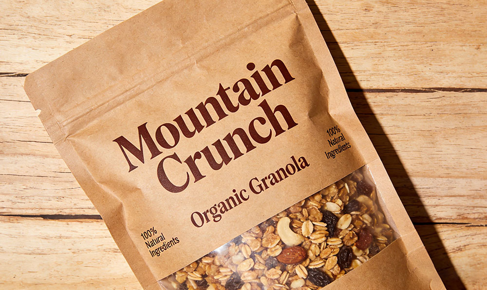 kraft paper granola bags