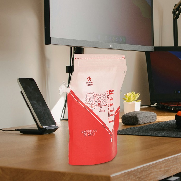 Portable Hanging-ear Coffee Maker Spouted Coffee Brewing Bags for On-the-go Traveling