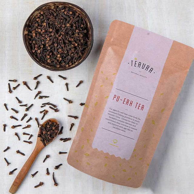 Compostable Kraft Paper Tea Packaging