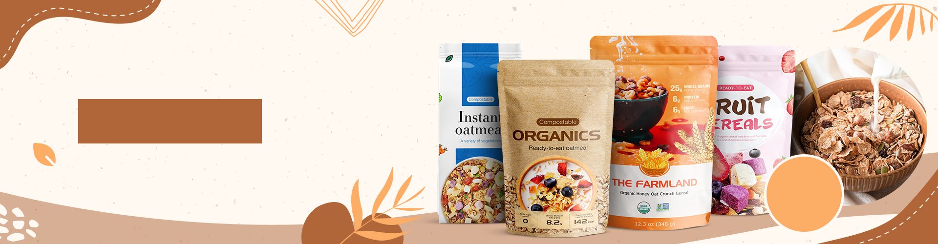 compostable cereal packaging bags