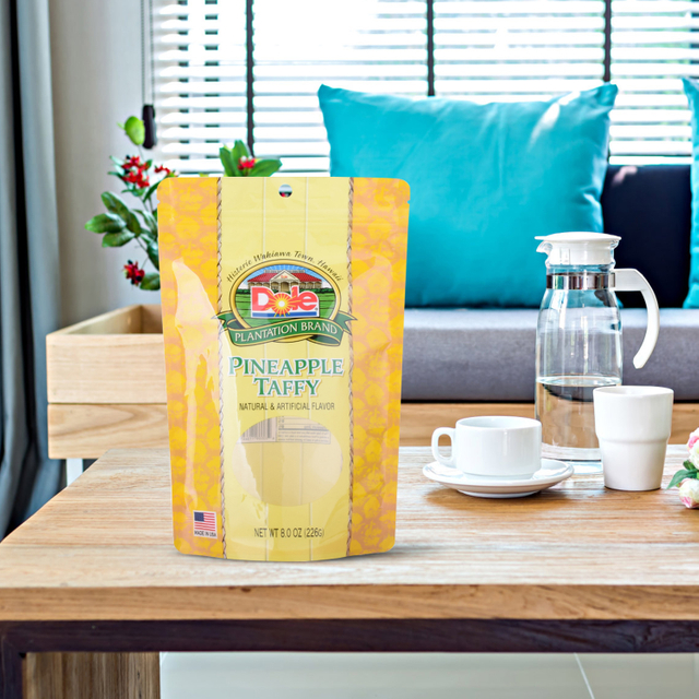 Eco Friendly Dried Pineapple Bags with Zipper