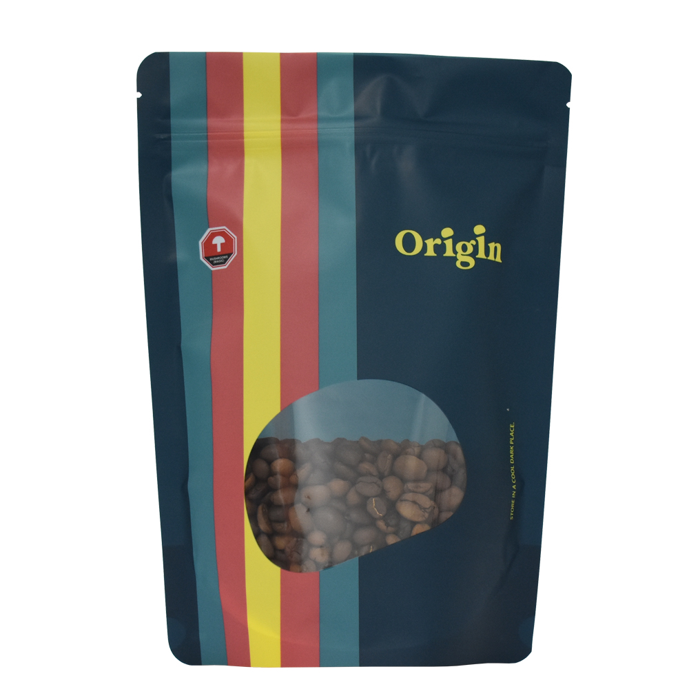 Stand Up Coffee Tea Bag with Zipper Recyclable