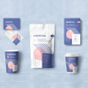 Minimalist Design Best Stand Up Coffee Packaging Pouches with Zipper And Valve