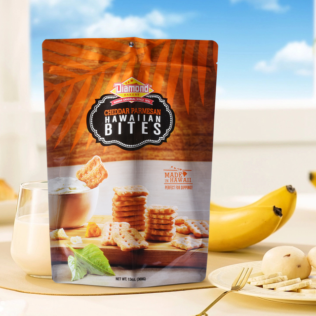 Environmentally Friendly Food Packaging Custom Printed Biodegradable Cookie Packaging Bags