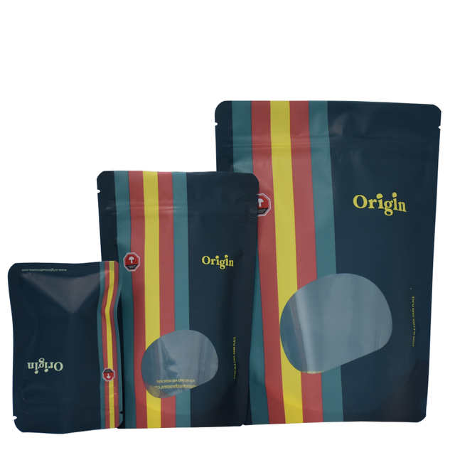 Compostable Stand Up Pouch with Window