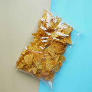 Custom Size Clear Biodegradable Cellophane Bags for Potato Chips