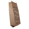 Custom Compostable Kraft Paper Side Gusset Coffee Bag