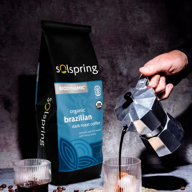 Matte Black Side Gusset Bottom Coffee Bag with Degassing Valve