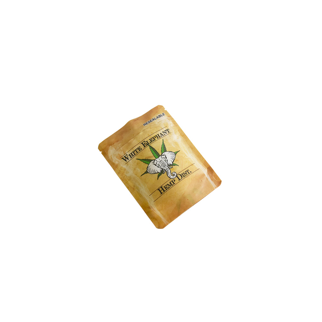 Custom Compostable Child Resistant Cannabis Seed Packaging CR Zipper Bag