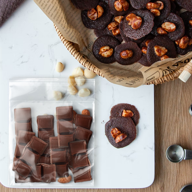 Custom Printed Biodegradable Flat Pouch for Chocolate