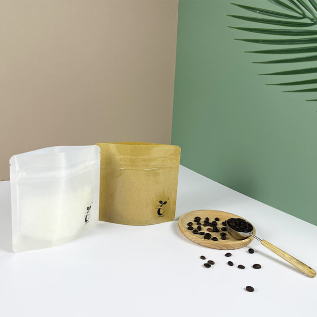 Home Compostable Glossy Finish Zip Lock Stand Up Child Proof Bags for Edibles
