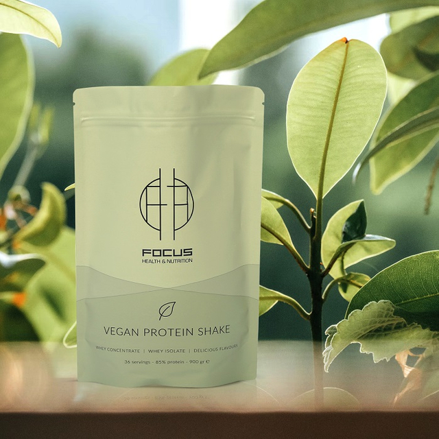 Go Green Packaging Compostable Stand Up Zip Lock Whey Protein Powder Bag