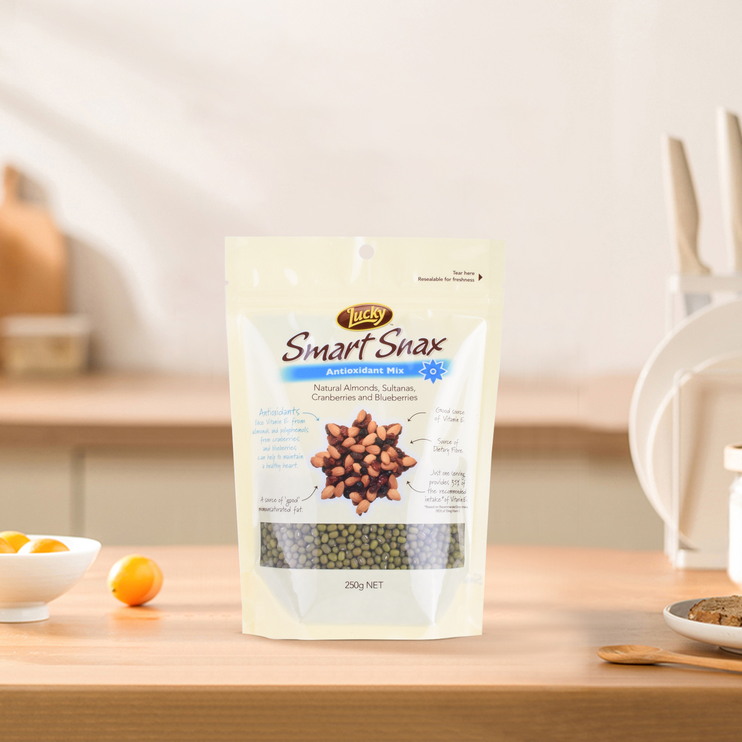 Compostable Stand Up Dried Fruits Snack Bags