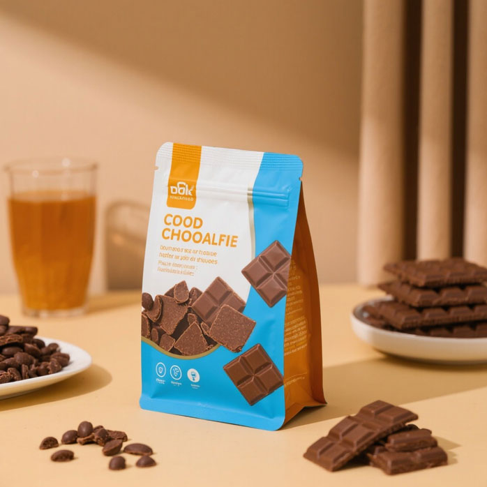 Custom Printed Chocolate Packaging Bags