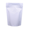 100pcs 8oz Matte White Stand Up Pouch for Coffee