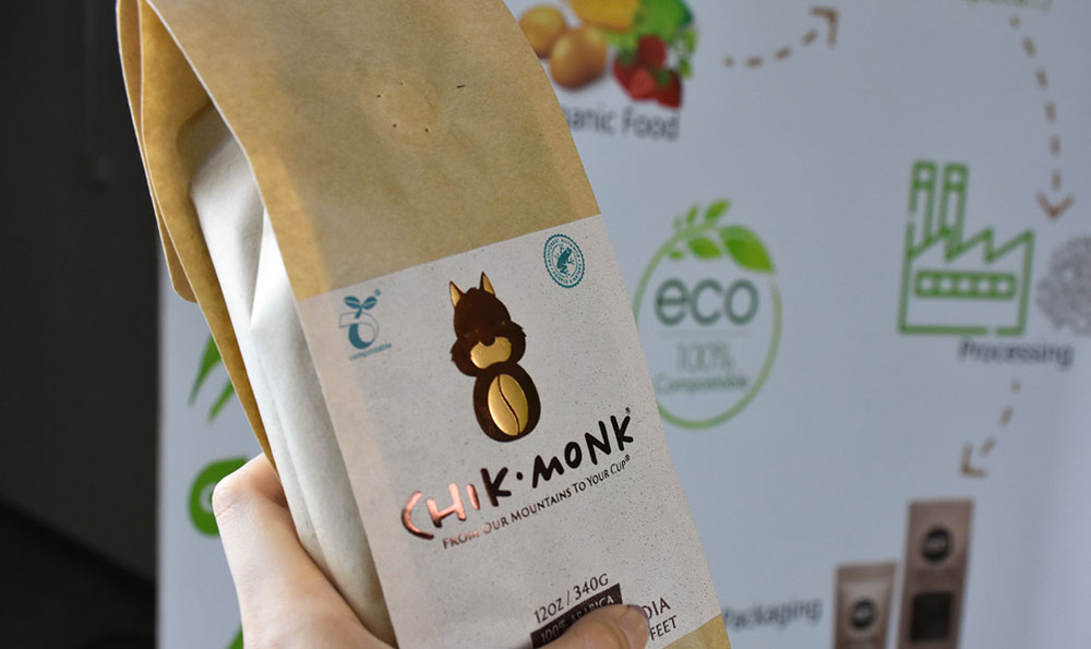 foil stamping coffee bag
