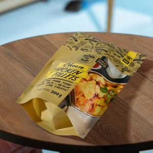 Environmentally Friendly Food Packaging Custom Printed Biodegradable Cookie Packaging Bags
